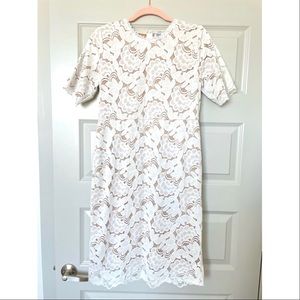 Boutique White Lace Dress